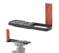 VBESTLIFE L GRIP FASE per Fotocamera Lumix S9, Impugnatura in Lega di Alluminio con Piastra QR, Foro a Vite da 1/4 di Pollice, Struttura Compatta per le Riprese Esterne (BLACK)