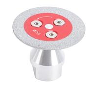 VBESTLIFE Lama per da 3 Pezzi, Disco da Taglio Diamantato con Flangia 5/8-11 da 2 Pollici 50 Mm Lama per Incisione Diamantata con Grana 40/50 per Smerigliatrice Angolare