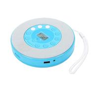 VBESTLIFE Lettore CD Portatile con Altoparlante, Microfono Integrato (BLUE)