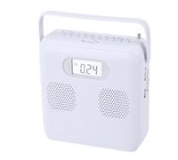 VBESTLIFE Lettore CD Portatile, Lettore Musicale CD MP3 Bluetooth Desktop con Altoparlanti HiFi e Radio FM, per Viaggi All'aperto a Casa