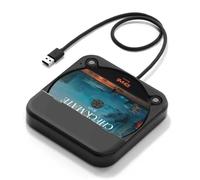 VBESTLIFE Lettore CD Portatile per Auto con Porta USB e Ingresso AUX, Lettore CD Esterno per Veicolo, for Ascolto Musicale in Auto