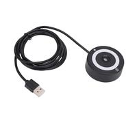 VBESTLIFE Lettore di Impronte Digitali USB per Wins 10 11, Scanner di Impronte Digitali Riconoscimento Biometrico a Corrispondenza Rapida a 360° per PC Portatile