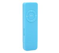 VBESTLIFE Lettore MP3 con Chiavetta USB, Lettore Musicale Audio Portatile con Auricolare, Suono Senza Perdita, Ricaricabile, Supporto Scheda di Memoria 64G (BLUE)