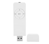 VBESTLIFE Lettore MP3, Lettore musicale con audio senza perdita di dati, Supporta l'espansione della scheda di memoria fino a 64 GB, per Studenti, Corsa, Viaggi (Bianco)