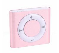 VBESTLIFE Lettore MP3, Lettore Musicale Portatile con Altoparlante HiFi Integrato e Suono Surround 3D, Corpo in Lega di Alluminio, per Studenti e Bambini (Oro rosa)