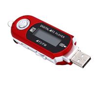 VBESTLIFE Lettore MP3 USB retrò, Lettore Musicale Digitale Portatile con Display LCD, Alimentato a Batteria AAA, Riproduzione per 20 Ore, Spegnimento Automatico per Allenamento in Viaggio (32G)