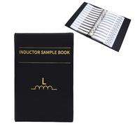 VBESTLIFE Libro Campione di Induttori SMD, 50 Induttori su Chip per la Prototipazione di Esperimenti Didattici di Riparazione, con Progettazione di Riferimento Semplice e Pagine Robuste