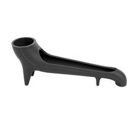 VBESTLIFE Macchina per il caffè, Beccuccio per L'acqua, Resistente Alla Deformazione, Imbuto di Riempimento Rapido per Domestica, Silicone Alimentare (BLACK)