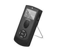 VBESTLIFE Metronomo Digitale Schermo LCD Ricaricabile Controllo del Tempo per Chitarra Pianoforte Violino Tamburo, Compagno di Pratica Leggero e Compatto per gli Amanti della Musica