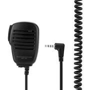 VBESTLIFE Mic Microfono Altoparlante Portatile Cuffie Jack da 3,5 mm Mic Microfono Altoparlante per Cuffie Portatili con Telecomando a Spalla per Radiofrequenza Walkie Talkie