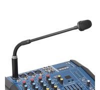 VBESTLIFE Microfono a Collo di Cigno, DJ Mic Microfono Professionale a Collo di Cigno XLR per Palco, Microfono a Collo di Cigno con Tubo Flessibile in Metallo, Spina Maschio XLR a 3 Pin