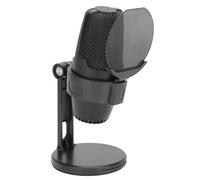 VBESTLIFE Microfono a Condensatore USB, Microfono a Condensatore per Computer con Illuminazione RGB, Kit Microfono Podcast per Streaming, Microfono USB da Gioco per PC (BLACK)