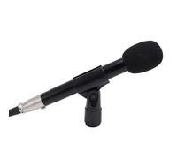 VBESTLIFE Microfono a Fucile XLR, Microfono di Condensatore con Montaggio D'urto, Kit per Microfono per Fotocamera, per il Programma di Registrazione del Programma TV per il Programma TV