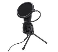 VBESTLIFE Microfono da Gioco USB per PC, Microfono a Condensatore con Riduzione del Rumore RGB con Supporto per Treppiede e Filtro Pop per lo Streaming di Podcasting