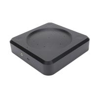 VBESTLIFE Microfono della Conferenza, 360 ° Omnidirezionale 10 M Pickup Speaker con Riduzione del Rumore, Jack da 3,5 Mm, per Sale Riunioni, Insegnamento Remoto