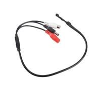 VBESTLIFE Microfono di Sicurezza, Pickup Ad Alta sensibilità per DVR, Mini Preamplificatore per Registratore per Sorveglianza, Raggio di Monitoraggio di 10-50 Mq, Uso Domestico in Ufficio Interno