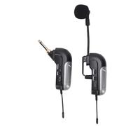 VBESTLIFE Microfono per Fisarmonica Wireless UHF, Microfono per Strumento con Clip per Sassofono, Tromba, Clarinetto e Altro ancora. Include Ricevitore Wireless