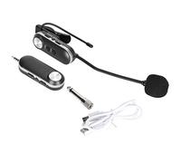 Vbestlife Microfono universale per sassofono Sistema microfono wireless Chitarra Mike Altoparlante con segmento a U Clip su strumenti musicali