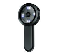 VBESTLIFE Microscopio Digitale Portatile, Vetro D'ingrandimento da 100x con Schermo da 2 Pollici, 8 Luci a LED, per Ispezione, Riparazione di Gioielli, Lettura