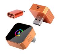 VBESTLIFE Mini Adattatore Wireless per, Wireless 2.4/5Ghz per e per Android Auto, Plug and Play, Riconnessione Automatica Rapida, Controllo Stabile, Ritardo Zero (modello di colore)