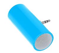 VBESTLIFE Mini Altoparlante, Altoparlante Plug-in da 3,5 Mm con Nitido, Portatile da Viaggio, Compatto Alimentato a Batteria per Smartphone, Laptop, Lettore MP3 (BLUE)
