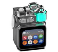 VBESTLIFE Mini Altoparlante Bluetooth, Altoparlante Wireless Portatile Bluetooth 5.4 con Touchscreen, Suono HD Forte, Luci a LED, per Casa, Esterno, Viaggio, Doccia