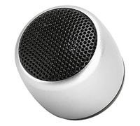 VBESTLIFE Mini Altoparlante Wireless Subwoofer Pesante Compatto per Telefono Tablet PC Altoparlante in Metallo Ricaricabile USB per gli Amanti della Musica (SILVER)