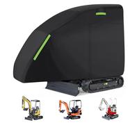 VBESTLIFE Mini Copertina di Escavatore per Bobcat E32, E20, E10, per Cat 300.9D, 301.5, per Custodia CX17C, . Cover di Protezione Neve per Polvere di Pioggia Solare Impermeabile