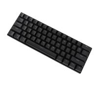VBESTLIFE Mini Tastiera da Gioco Compatta con Illuminazione RGB, Materiale PBT di Alta qualità, Layout Portatile a 61 Tasti, Tastiera da Gioco,