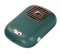 VBESTLIFE Mini Ventilatore, Ventola Spray Atomizzatrice Ricaricabile Portatile Ricaricabile Tramite USB, 3 Marce, Nano Idratazione, per il Raffreddamento dei Viaggi All'aperto (GREEN)