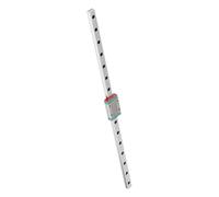 VBESTLIFE Miniatura Lineare Guida a Slitta a Ricircolo 550mm (400mm) | Livello di precisione H, dimensioni della guida M6 e delle viti del blocco M3, piccola struttura in metallo leggero, per