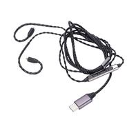 VBESTLIFE MMCX per Tipo C Cavo per Cuffie, Cavo di Sostituzione OFC Integrato in Microfono e unità di Controllo per IE300 IE600 IE900 SE215 SE315 SE425 SE535 SE846
