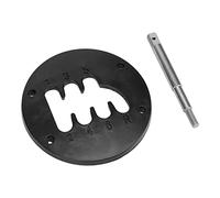 VBESTLIFE Modifica Piastra del Cambio, 6 velocità Mould Damping Short Throw Modifica della Piastra Centrale del Cambio Corto con Leva da 95 Mm per TH8A