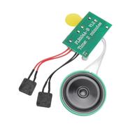 VBESTLIFE Modulo Audio Registrabile 120S, Riproduzione di Loop, Suono Chiaro, Batteria, Chiave Attivata, Registrazione Ripetuta per Biglietti di Auguri, Giocattoli
