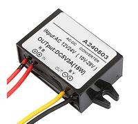 VBESTLIFE Modulo di Alimentazione CC 5 V con Protezione da Sovratensione per Motore, Router Custodia in Plastica Ignifuga (3A)