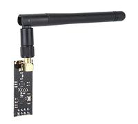 VBESTLIFE Modulo Ricetrasmettitore Wireless 2.4G NRF24L01+P LNA, Modulo RF a Lungo Raggio da 1100 M con Antenna SMA, SPI per, Radio Dati Punto a Punto, Banda ISM a Bassa Latenza per Telecomando IoT