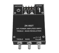 VBESTLIFE Modulo Scheda Amplificatore di Potenza Bluetooth 5.0 AMP Stereo Doppio Canale con Controllo dei Bassi Acuti, Chip TPA3116D2 per Altoparlante Home Theater Fai da Te, Protezione da