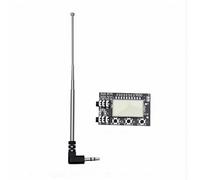 VBESTLIFE Modulo Trasmettitore Stereo FM, Scheda di Trasmissione a Modulazione di Frequenza 76-108 MHz con, per Progetti Audio Professionali e di Trasmissione fai-da-te.