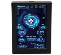 VBESTLIFE Monitor Temperatura Computer da 3,5 Pollici, Display Temperatura PC, Pannello Sensore PC, Mini Schermo Secondario USB IPS Tipo C CPU HDD Monitor Dati (BLACK),