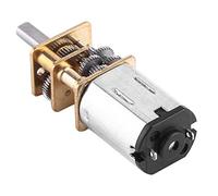 VBESTLIFE Motoriduttore DC 6V a Coppia Elevata, Motoriduttore Riduttore 1:1000 10 Giri/min con Ingranaggi Interamente in Metallo per Modello di Robot Hobby Fai da Te, Bassa velocità (6 V 20 giri/min)