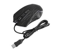VBESTLIFE Mouse da Gioco, Mouse Silenzioso con Cavo USB Mouse Desktop Portatile Mouse Sottile Portatile