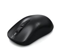 VBESTLIFE Mouse da Gioco Wireless, Connessione Dual Mode da 2,4 GHz e Bluetooth 5.0, Design 3D Antiscivolo, 800-2400 DPI, per PC e Giochi (BLACK)