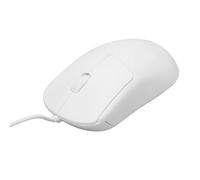 VBESTLIFE Mouse Ottico con Cavo, Mouse Ergonomico per Computer Cablato con Facile per Ufficio e Casa, 1200 DPI, Compatibile con PC Laptop, Desktop, Notebook (White)