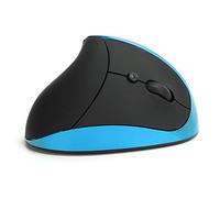 VBESTLIFE Mouse Ottico Wireless, Mouse Verticale Portatile, Comodo, Comodo per Ufficio, Giochi, Computer, Casa (cielo blu)