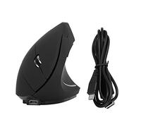 VBESTLIFE Mouse verticale, 2.4GHz Ottico 1600 DPI Wireless verticale ergonomico per PC/laptop Mouse da gioco ricaricabile