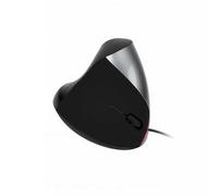 VBESTLIFE Mouse Verticale Ergonomico, Mouse Ottico USB Cablato a 5 Pulsanti con Cavo da 1,35 M per PC e Laptop, Impugnatura Comoda e Tracciamento preciso.