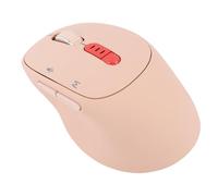 VBESTLIFE Mouse Wireless AI, Traduzione di Digitazione a 1 in 1, connettività Bluetooth a più modalità, Design Ergonomico Ricaricabile per Laptop per PC (rosa chiaro)