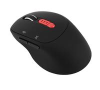 VBESTLIFE Mouse Wireless AI, Traduzione di Digitazione a 1 in 1, connettività Bluetooth a più modalità, Design Ergonomico Ricaricabile per Laptop per PC (BLACK)