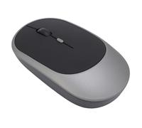 VBESTLIFE Mouse Wireless Mouse, 2,4 Mouse di Computer Silenzioso Ricaricabile in modalità Bluetooth con Ricevitore, 800-1600 DPI Modificabile (GREY)