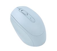 VBESTLIFE Mouse Wireless, Mouse da Gioco Bluetooth Silenzioso Ricaricabile con 2,4 G e Connessione Bluetooth, 800-1600dpi Regolabili (azzurro)